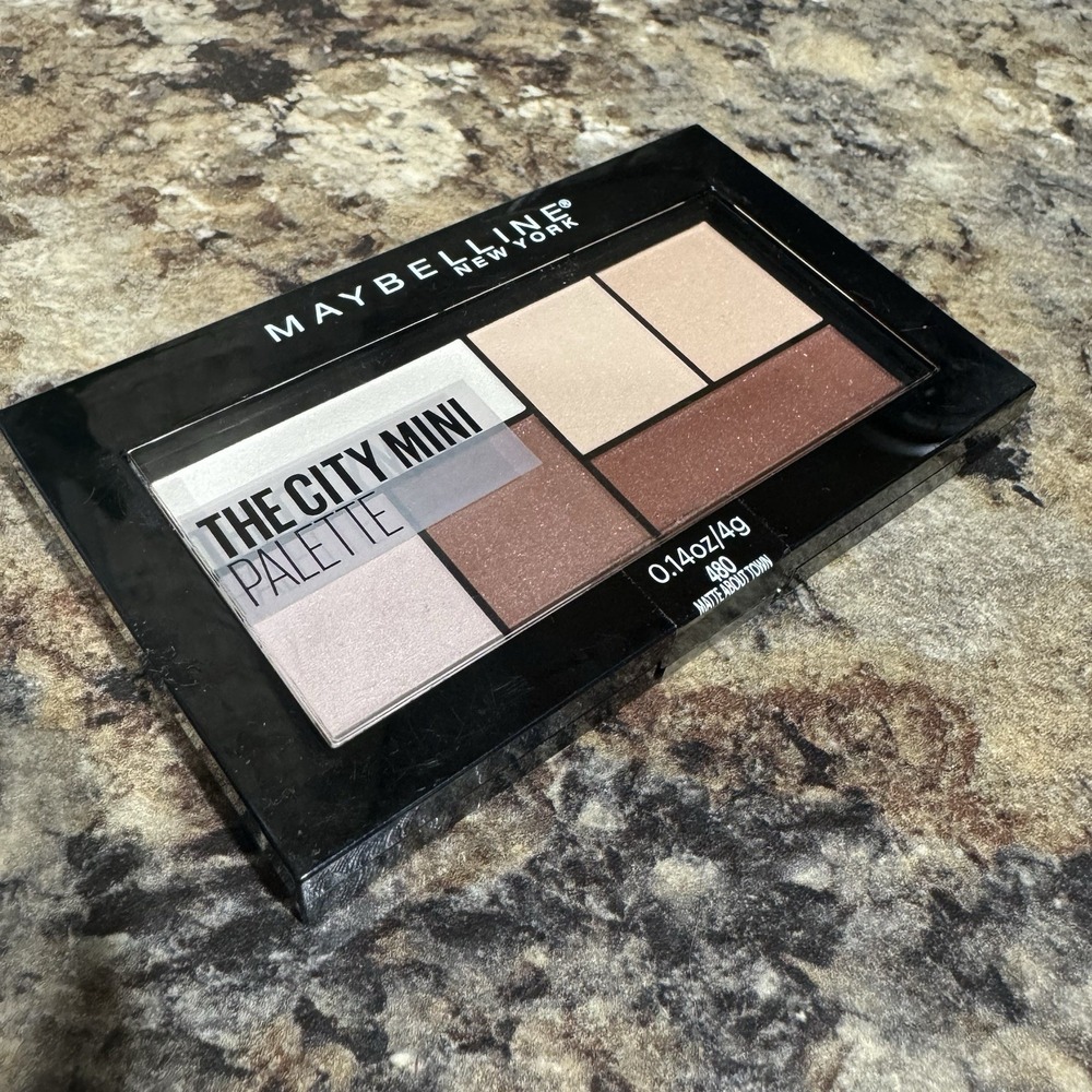 Maybelline~ The City Mini Palette ~ #480 Matte About Town ~ 0.14 oz ~ SEALED
